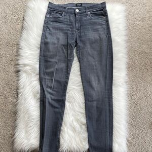 Hudson gray skinny jeans 28